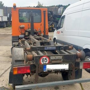 foto 4x4 hák 6.5t komunál BU200 +ZIMA sypač kontejner Bucher